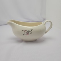 Celestial Stetson Vintage Handled Gravy Boat Hand Painted Floral Ceramic... - $14.80