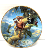 Bradford Knowles Jack and the Beanstalk Vintage Porcelain Plate - $184.45 MXN