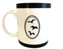 Topsail Island Souvenir Coffee Mug White Ceramic w/ Navy Blue Accents 3.... - $171.13 MXN