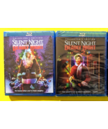SILENT NIGHT DEADLY NIGHT 1 and 2 - NEW BLU RAY SET, HOLIDAY HORROR CLAS... - $49.49