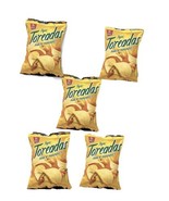 Barcel Chips Toreadas Habanero 31g Box with 5 bags papas snack Mexican C... - £13.50 GBP