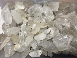 1lb+ Clear Quartz Crystals from Brazil BEST DEAL - £9.43 GBP
