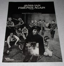 Janis Ian Cash Box Magazine Photo Ad Vintage 1968 Secret Life Of J. Eddy... - $19.99
