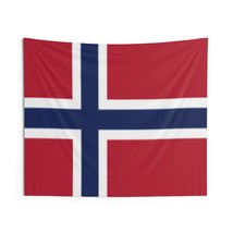 Svalbard and Jan Mayen Country Flag Wall Hanging Tapestry - $66.49+
