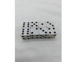 Lot Of (8) Black And White Dice - £7.03 GBP