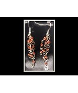 Earrings - Multiple-Strand Earrings with Glittering Crystal Beads and Sp... - $25.00