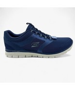 Skechers Luminate Shine Navy Blue Womens Athletic Sneaker - $49.95