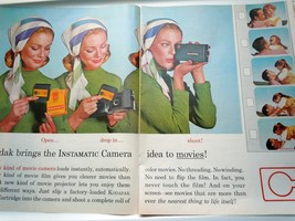 Kodak Instamtic Movie Cameras 6 Page Advertisement Art 1965 - $9.99
