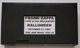 Frank Zappa Live At The Palladium Halloween 1981 MTV You Are What You Is - £29.41 GBP