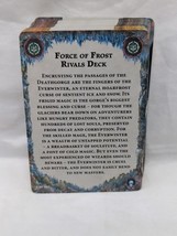 Warhammer Underworlds Force Of Frost Rivals Deck - $44.54
