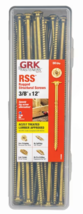 GRK 3/8-in x 12-in Double-barrier Lag Screw Alternative Exterior Wood Screws - £90.43 GBP