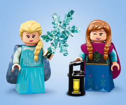 LEGO ANNA &amp; ELSA DISNEY SERIES 2 minifig lot minifigure set 71024 frozen - $19.97