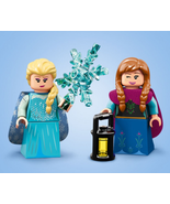 LEGO ANNA &amp; ELSA DISNEY SERIES 2 minifig lot minifigure set 71024 frozen - £15.77 GBP