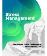 Very Helpful Stress Management Ebook with Great Tips!! - £7.91 GBP