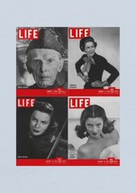 Life Magazine Lot of 4 Full Month January 1948 5, 12, 19, 26 Jinnah Of Pakistan - £56.02 GBP