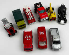 Vintage of 9 Mixed Brand HotWheels, Maisto, Etc 1:64 Cards of Parts or R... - $9.99