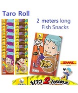 24, 48 Taro Roll 2m. Long snack  Fish Snack Spicy &amp; Bar-B-Q Flavor Low Fat - $947.50 MXN+