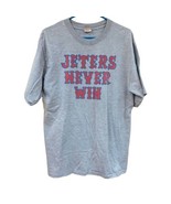 Derek Jeter Boston Red Sox Parody Fenway Park “Jeters Never Win” Cheater M - £14.58 GBP
