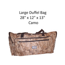 28&quot; Large Duffle Bag in Camo Gym Bag - Travel Bag - Carry-On Bag - Overnight Bag - £30.91 GBP