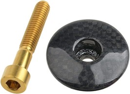 Wanyifa M6X35Mm Titanium Bolt And 1 1/8&quot; 3K Carbon Fiber Headset Stem To... - $15.95