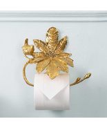 Butterfly Pottery Patented Solid Brass Bird Toilet Paper Holder, Luxury ... - $8,299.61 MXN