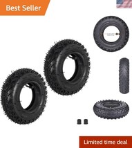 200x50 8&quot;x2&quot; Dirt Scooter Knobby Tire Set with Inner Tubes for Off-Road - $39.00
