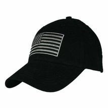 Black Usa Us American Flag Patch United States America Polo Baseball Hat Cap - $19.99