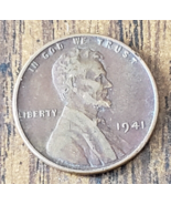 1941 P Philadelphia Mint Lincoln Wheat Cent - £2.32 GBP