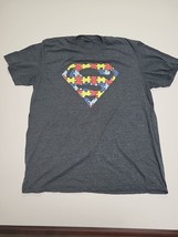 Rare Superman t-shirt men XL Gildan brand - £6.78 GBP