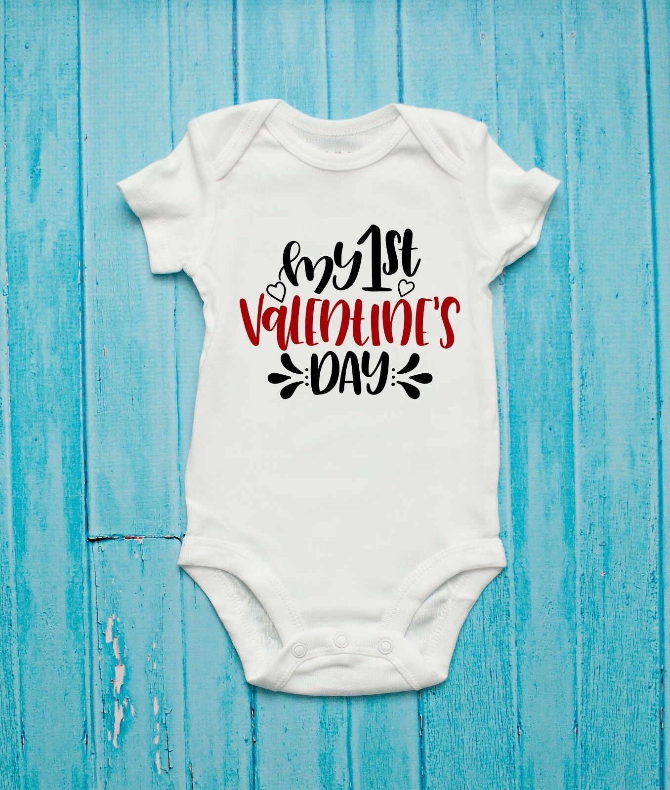 My First Valentine&#39;s Day Baby Bodysuit - $13.00