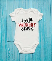 My First Valentine&#39;s Day Baby Bodysuit - £10.36 GBP