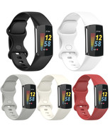 For Fitbit Charge 5 6 Sport Silicone Strap Watch Band Replacement Wristband - £5.52 GBP