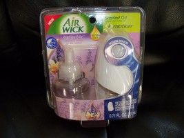 New Air Wick Tranquility I Motion Scented Oil Warmer Kits Lavender & Vanilla - £12.05 GBP