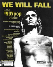 The Iggy Pop Tribute 1997 We Will Fall album ad 8 x 11 advertisement print - £3.36 GBP