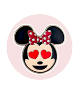 Minnie Mouse Disney Pin: Love Emoji - $238.49 MXN