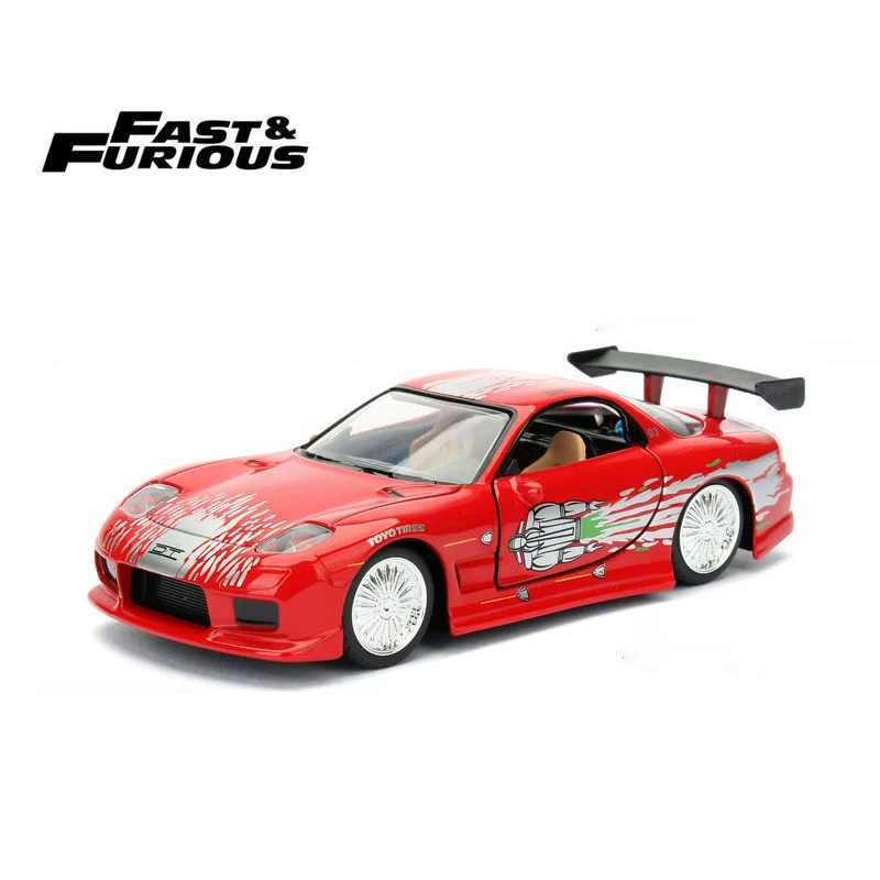 1:32 Doe Charger   EVO Eclipse RX7 Fast and ious Series Car Model Collection Car - £112.88 GBP