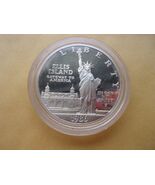 1986 Ellis Island Silver Dollar Commemorative Coin – Statue of Liberty –... - €38,13 EUR