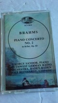 RARE Brahms~Piano Concerto No.2 Cassette Tape - £317.21 GBP