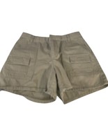 Arizona Jean Co. Womens Cargo Shorts Size 9 Khaki  100% Cotton - $19.79