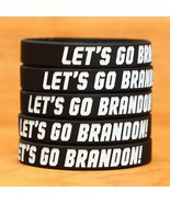 Let&#39;s Go Brandon Wristbands - Silicone Bracelets Lot of FJB Bands Ready ... - £5.44 GBP+