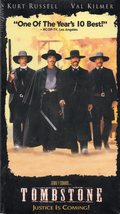 TOMBSTONE (vhs) *NEW* Kurt Russell, Val Kilmer, shoot-out at the O.K. Corral - £4.69 GBP