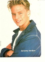 Jeremy Jordan teen magazine pinup clipping Teen Machine 90&#39;s Teen Idols - £9.39 GBP