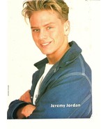 Jeremy Jordan teen magazine pinup clipping Teen Machine 90&#39;s Teen Idols - £9.39 GBP