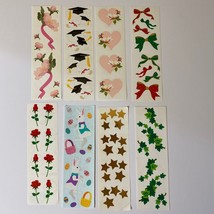 Vintage Mrs. Grossman’s Stickers Set Flowers Graduation &amp; More - £7.85 GBP