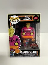 Funko Pop! Captain Marvel 908 Black Light Marvel Special Edition - £13.17 GBP