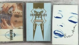 Madonna Cassette Tapes - Lot Of 3 Tested - $13.86