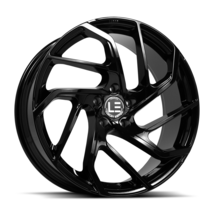 22X9 Luxxx LE15 5X120 +27 73.1 Gloss Black - Wheel - £314.37 GBP