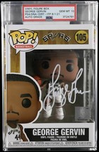 George Gervin Signed Funko Pop #105 PSA/DNA Encapsulated Auto Grade 10 Gem Mint - £240.54 GBP