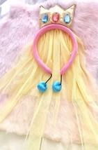 USJ Official SUPER NINTENDO WORLD Princess Peach Tiara headband Katyusha... - £69.10 GBP