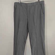 Classic Slim Fit Grey Trousers 36 x 32 - $273.93 MXN